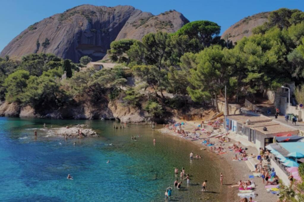 La Ciotat Beau T3, Mer, Centre, Climatisation, Parking Prive Gratuit Bagian luar foto