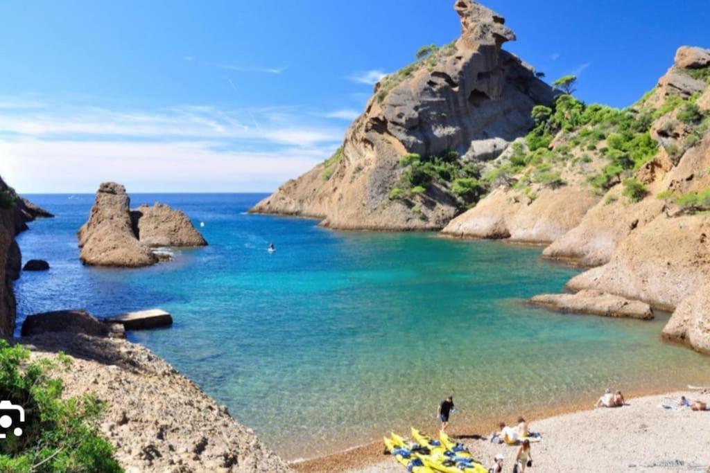 La Ciotat Beau T3, Mer, Centre, Climatisation, Parking Prive Gratuit Bagian luar foto